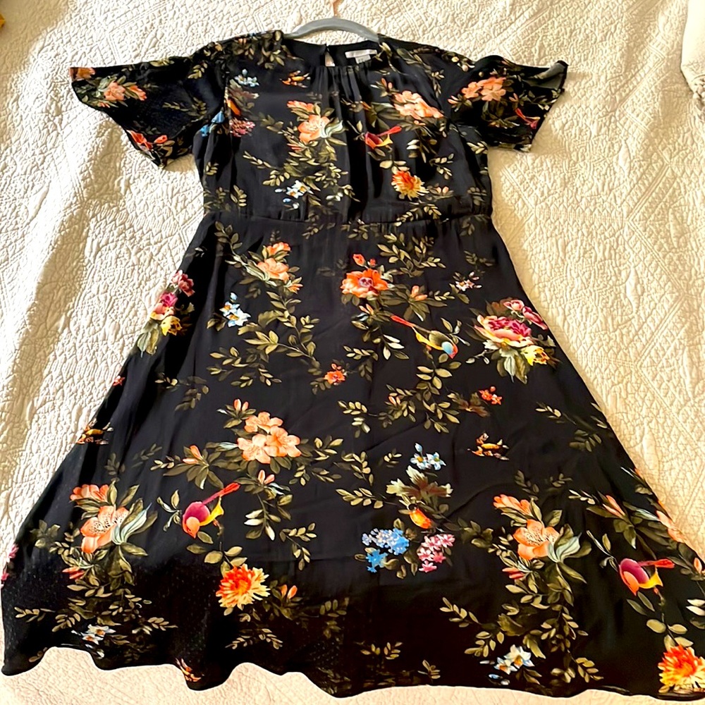 Classic Floral vintage look party dress